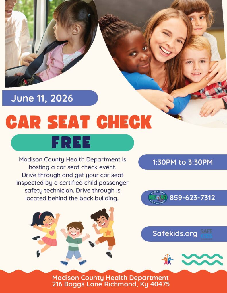 Free Car Seat Check, June 11, 2025